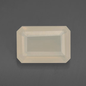 Ópalo de fuego blanco natural de 2,21 ct, transparente, transparente / translúcido