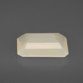 Ópalo de fuego blanco natural de 2,21 ct, transparente, transparente / translúcido