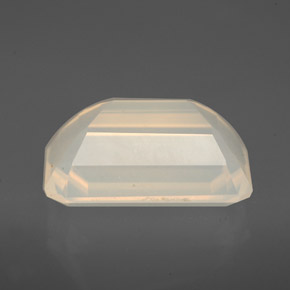 Ópalo de fuego blanco natural de 3,76 ct, transparente, transparente / translúcido