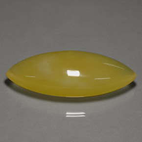 Ópalo de fuego amarillo natural de 139,55 ct, marquesa, translúcido