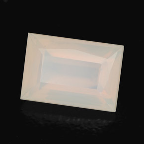 Ópalo de fuego Blanco naranja natural de 2.97 ct, Transparente, Transparente / Translúcido