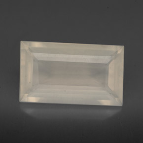 Ópalo de fuego blanco natural de 3,87 ct, transparente, transparente / translúcido