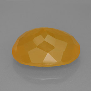 Ópalo de fuego Naranja amarillo natural de 7.98 ct, Transparente, Transparente / Translúcido