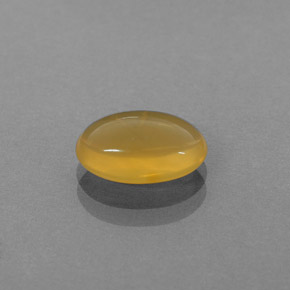 Ópalo de fuego naranja natural de 1,54 ct, transparente, transparente / translúcido