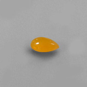 Ópalo de fuego Naranja amarillo natural de 1.51 ct, Transparente, Transparente / Translúcido