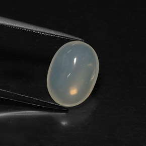 Ópalo de fuego blanco natural de 3,24 ct, transparente, transparente / translúcido