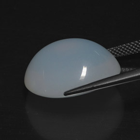 Ópalo de fuego blanco natural de 14,49 ct, transparente, transparente / translúcido