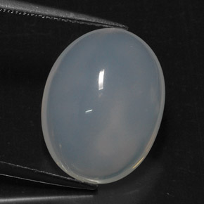 Ópalo de fuego blanco natural de 8,77 ct, transparente, transparente / translúcido