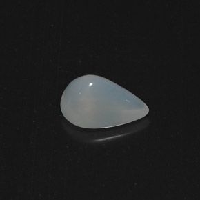 Ópalo de fuego blanco natural de 3,21 ct, transparente, transparente / translúcido
