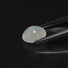 Ópalo de fuego blanco natural de 2,24 ct, transparente, transparente / translúcido