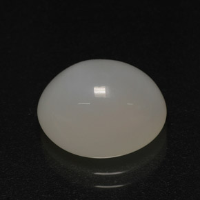 Ópalo de fuego blanco natural de 4,41 ct, corte óvalo, translúcido