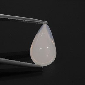 Ópalo de fuego blanco natural de 5,01 ct, transparente, transparente / translúcido