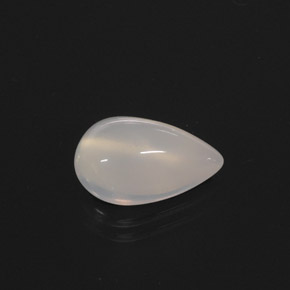 Ópalo de fuego blanco natural de 3,15 ct, transparente, transparente / translúcido