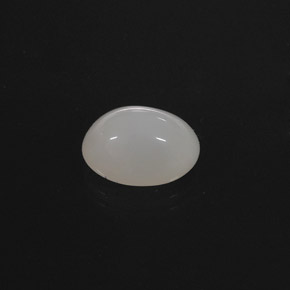 Ópalo de fuego blanco natural de 4,31 ct, corte óvalo, translúcido
