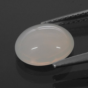 Ópalo de fuego blanco natural de 1,72 ct, transparente, transparente / translúcido