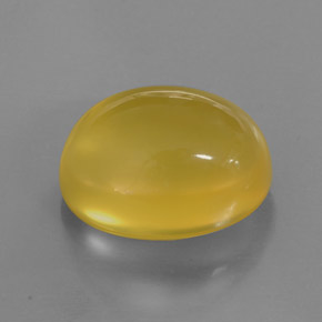 Ópalo de fuego amarillo natural de 14,60 ct, transparente, transparente / translúcido