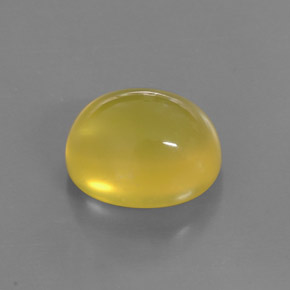 Ópalo de fuego amarillo natural de 6,91 ct, transparente, transparente / translúcido