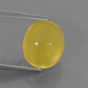 Ópalo de fuego Amarillo natural de 5.84 ct, Transparente, Transparente / Translúcido