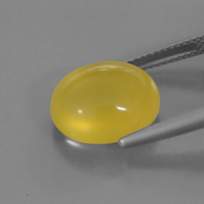 Ópalo de fuego Amarillo natural de 5.84 ct, Transparente, Transparente / Translúcido