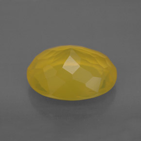 Ópalo de fuego Amarillo natural de 4.80 ct, Transparente, Transparente / Translúcido