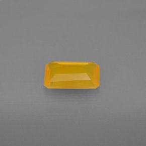 Ópalo de fuego Amarillo naranja natural de 0.70 ct, Transparente, Transparente / Translúcido