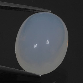 Ópalo de fuego blanco natural de 12,70 ct, transparente, transparente / translúcido