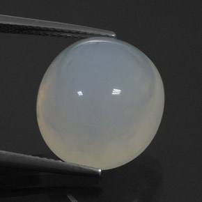 Ópalo de fuego blanco natural de 12,53 ct, transparente, transparente / translúcido