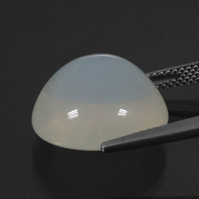 Ópalo de fuego blanco natural de 12,53 ct, transparente, transparente / translúcido