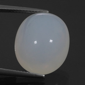 Ópalo de fuego blanco natural de 13,85 ct, transparente, transparente / translúcido