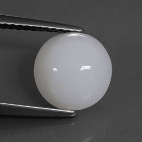 Ópalo de fuego blanco natural de 2,25 ct, corte óvalo, translúcido