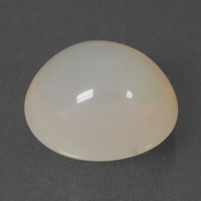 Ópalo de fuego blanco natural de 8,68 ct, transparente, transparente / translúcido