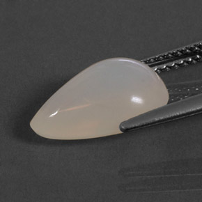 Ópalo de fuego Blanco amarillo natural de 2.92 ct, Transparente, Transparente / Translúcido