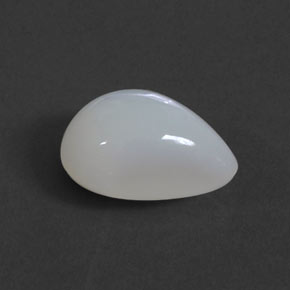 Ópalo de fuego blanco natural de 2,68 ct, transparente, transparente / translúcido