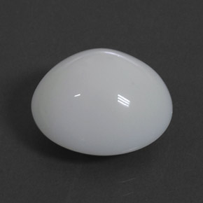 Ópalo de fuego blanco natural de 7,70 ct, corte cojín, opaco