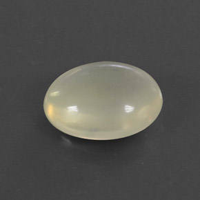 Ópalo de fuego blanco natural de 2,75 ct, corte óvalo, transparente