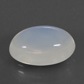 Ópalo de fuego blanco natural de 4,70 ct, corte óvalo, transparente