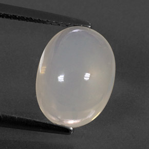 Ópalo de fuego blanco natural de 2,24 ct, corte óvalo, transparente