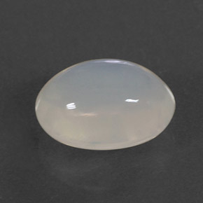 Ópalo de fuego blanco natural de 2,24 ct, corte óvalo, transparente