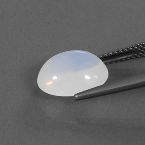 Ópalo de fuego Blanco amarillo natural de 3.44 ct, Transparente, Transparente / Translúcido