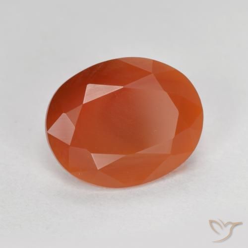 Ópalo de fuego Rojo claro natural de 1.74 ct, Ovalada, Translúcido