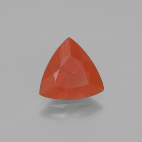 Ópalo de fuego Naranja natural de 2.11 ct, Trillón, Transparente