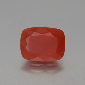 Ópalo de fuego Rojo medio natural de 2.08 ct, Transparente, Transparente / Translúcido