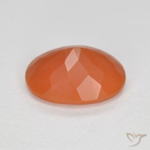 Ópalo de fuego Naranja fuego natural de 1.82 ct, Ovalada, Transparente