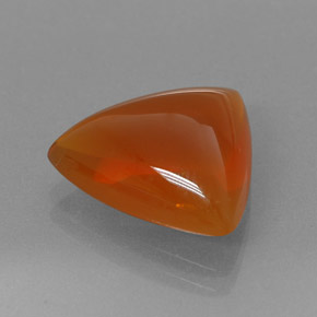 Ópalo de fuego Naranja natural de 5.21 ct, Trillón, Transparente