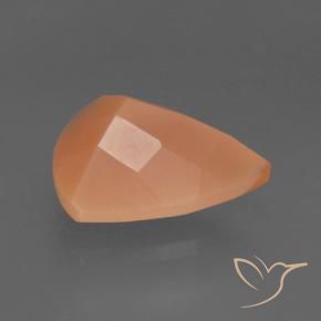 Ópalo de fuego Naranja melocotón vívido natural de 1.34 ct, Trillón, Opaco