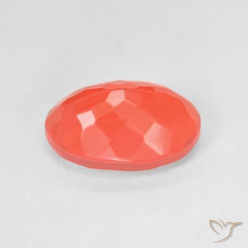 Ópalo de fuego Naranja claro natural de 2.29 ct, Ovalada, Transparente