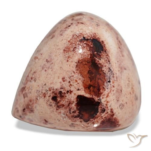 Ópalo de fuego multicolor de 14,71 ct, en forma de pera, opaco