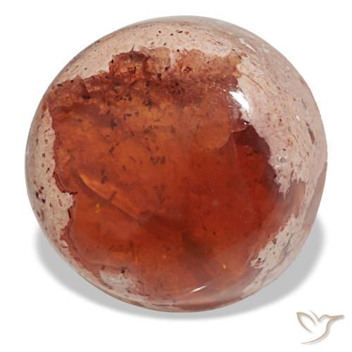 Ópalo de fuego multicolor natural de 12,24 ct, corte redondo, opaco