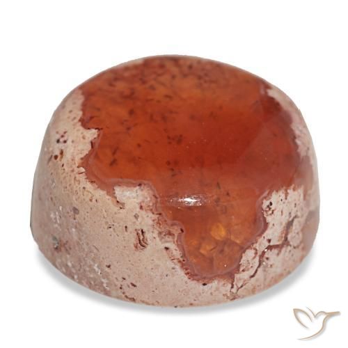 Ópalo de fuego multicolor natural de 12,24 ct, corte redondo, opaco
