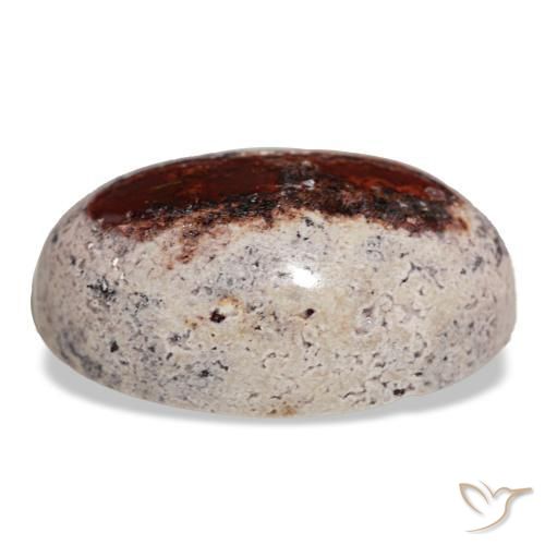 Ópalo de fuego multicolor natural de 27,35 ct, corte óvalo, opaco